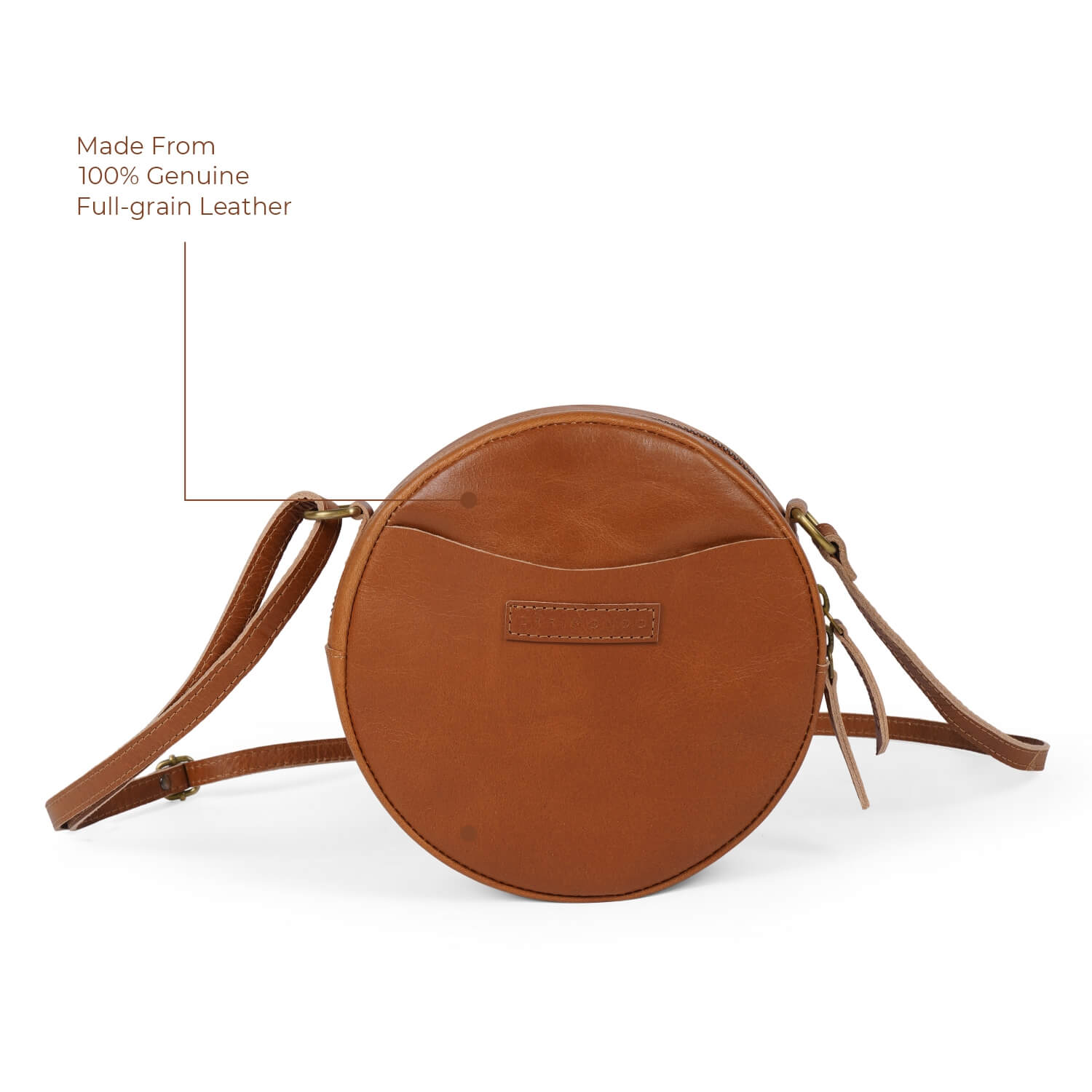 Borsa a tracolla da donna Seville Circle | | Marrone chiaro