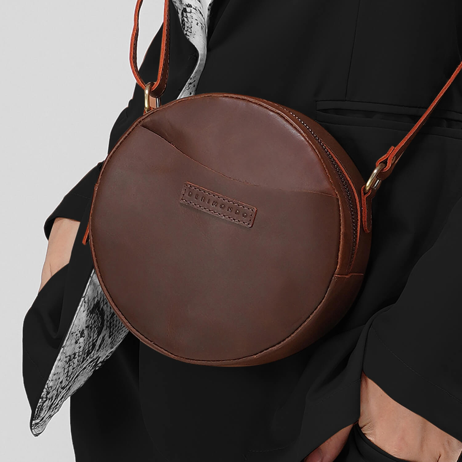 Borsa a tracolla da donna Seville Circle | | Marrone