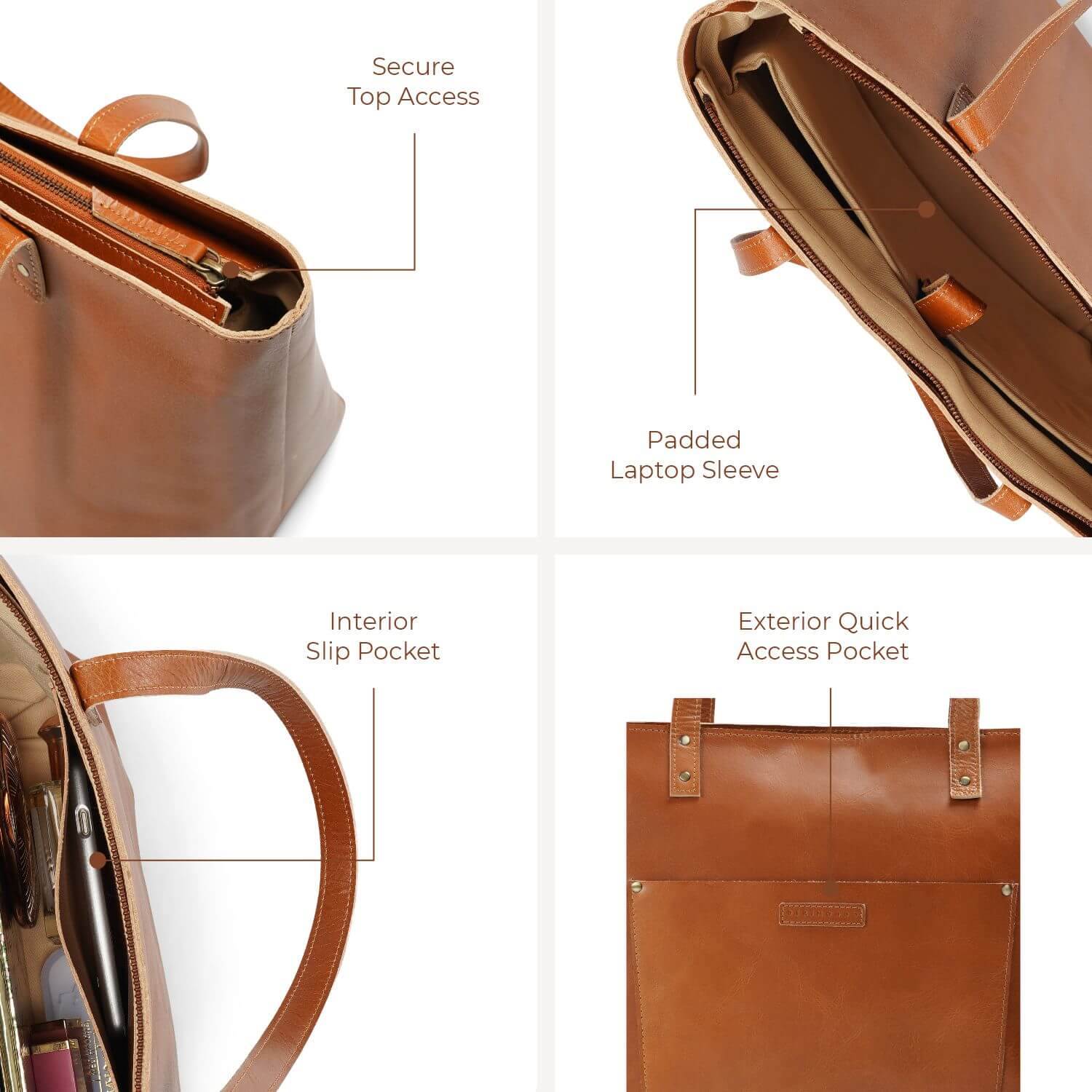 Vienna Classic Tote Bag | | Tan