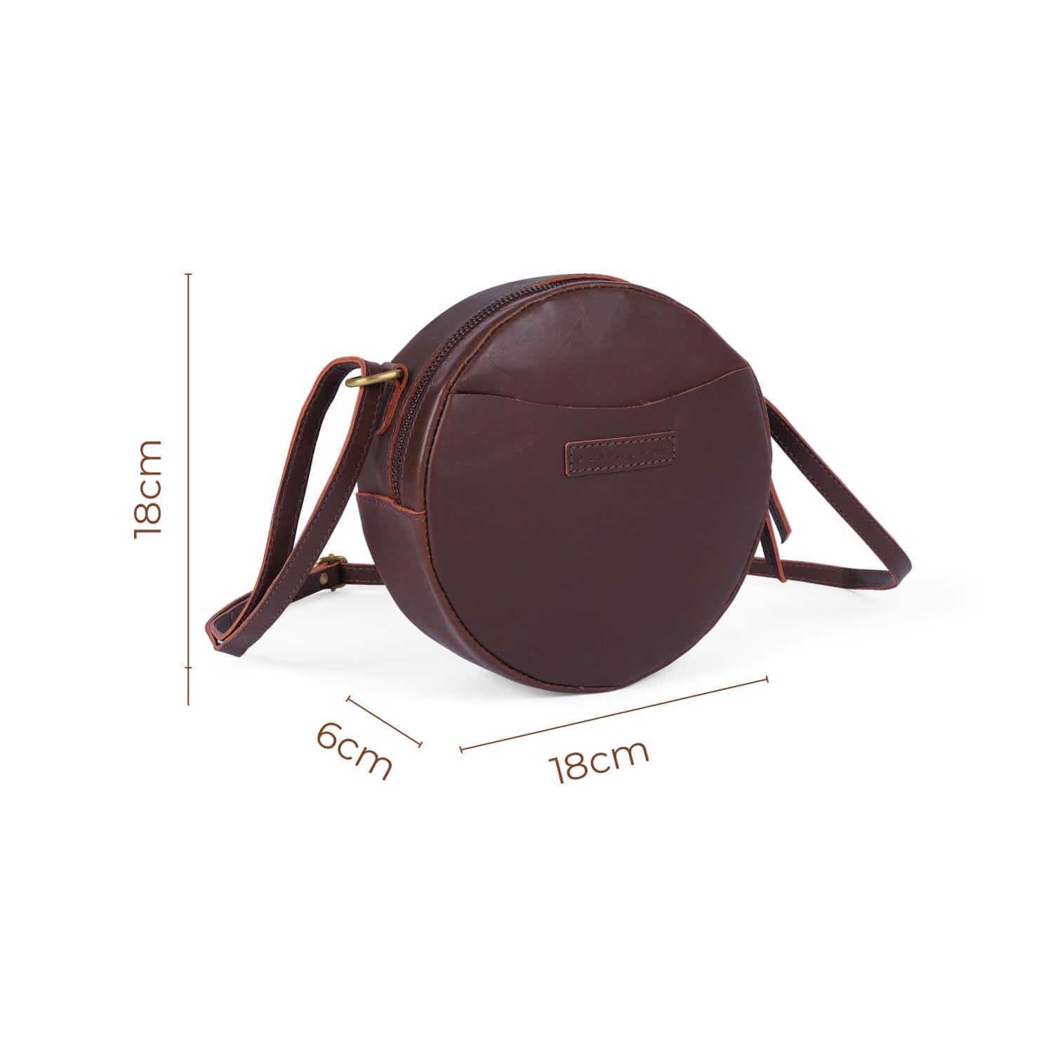 Borsa a tracolla da donna Seville Circle | | Marrone