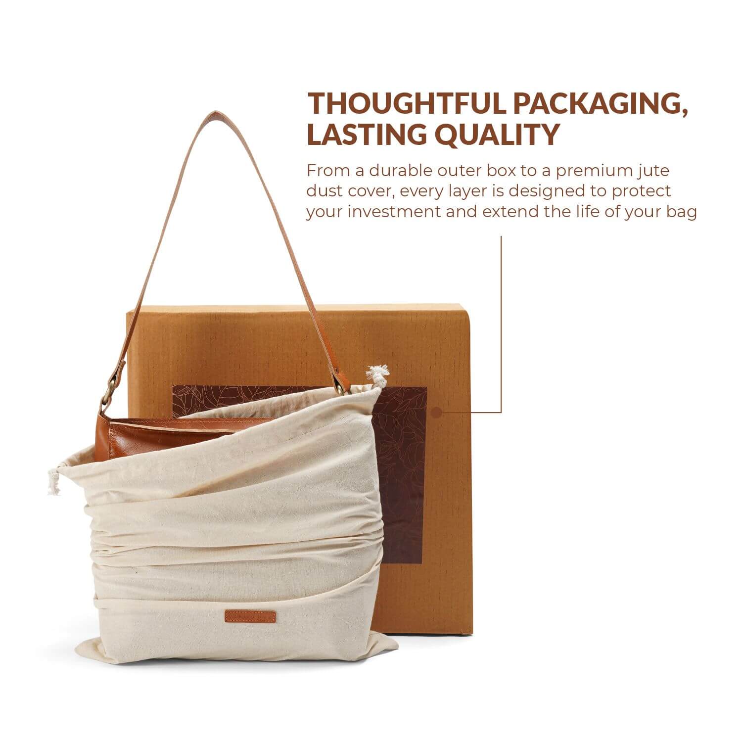 Dreieckige Schultertasche Lissabon | | Hellbraun